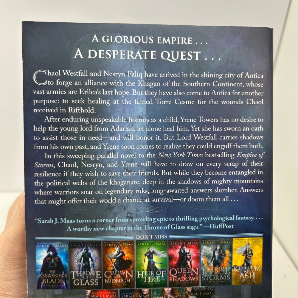 Tower of Dawn Paperback by Sarah J. Maas Throne of Glass - Picture 9 of 12